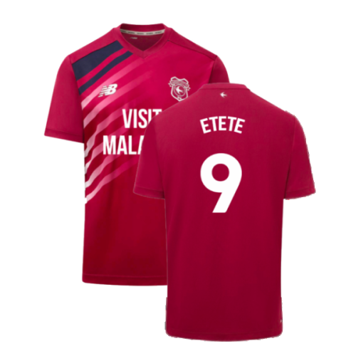 2023-2024 Cardiff City Away Shirt (Etete 9)