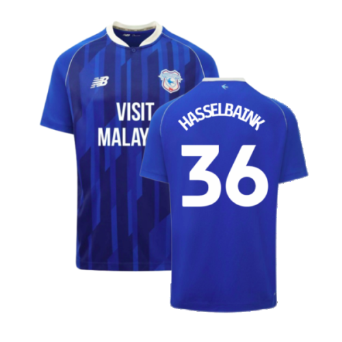 2023-2024 Cardiff City Home Shirt (Hasselbaink 36)