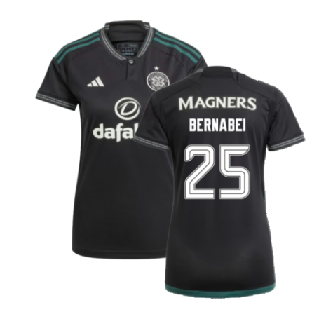 2023-2024 Celtic Away Shirt (Womens) (Bernabei 25)