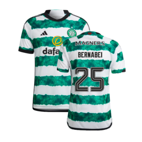 2023-2024 Celtic Home Shirt (Bernabei 25)