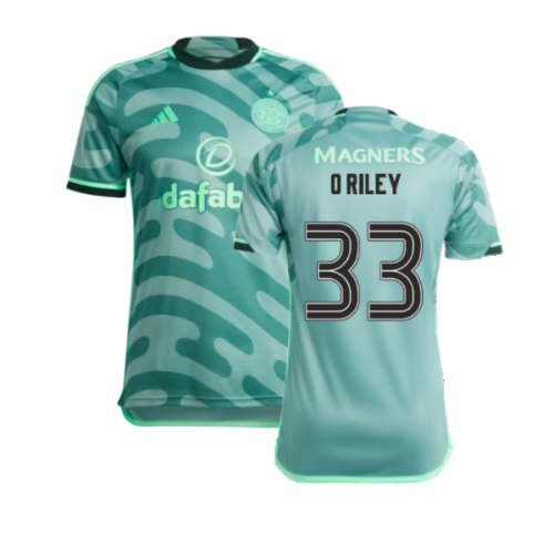 2023-2024 Celtic Third Shirt (O Riley 33)