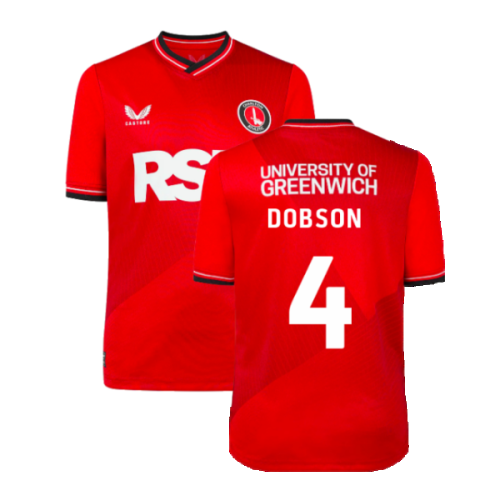 2023-2024 Charlton Athletic Home Shirt (Kids) (Dobson 4)