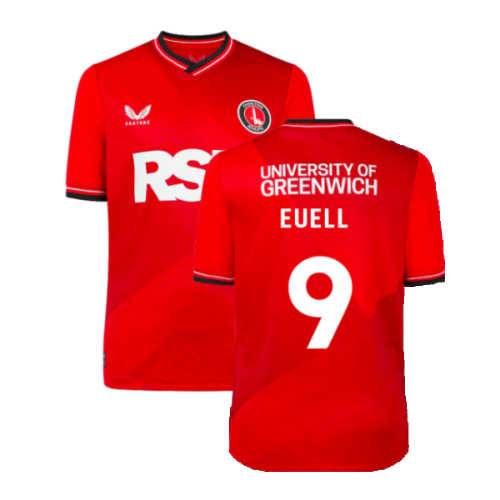 2023-2024 Charlton Athletic Home Shirt (Kids) (Euell 9)