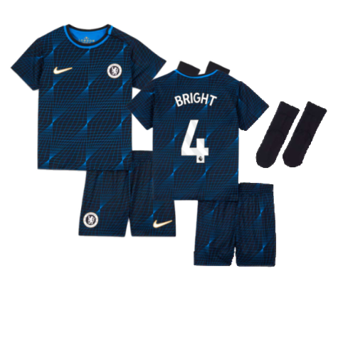 2023-2024 Chelsea Away Baby Kit (Bright 4)