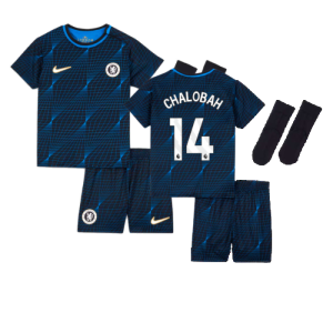 2023-2024 Chelsea Away Baby Kit (Chalobah 14)