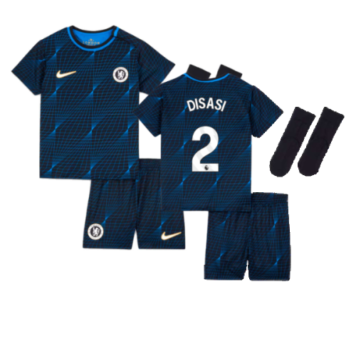 2023-2024 Chelsea Away Baby Kit (Disasi 2)