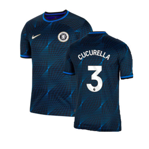 2023-2024 Chelsea Away Football Shirt (Cucurella 3)