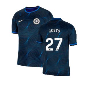 2023-2024 Chelsea Away Football Shirt (Gusto 27)