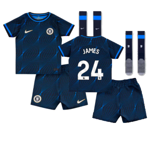 2023-2024 Chelsea Away Mini Kit (JAMES 24)