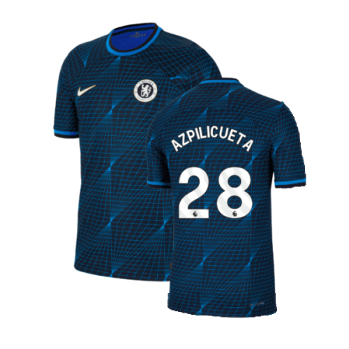 2023-2024 Chelsea Away Shirt (AZPILICUETA 28)