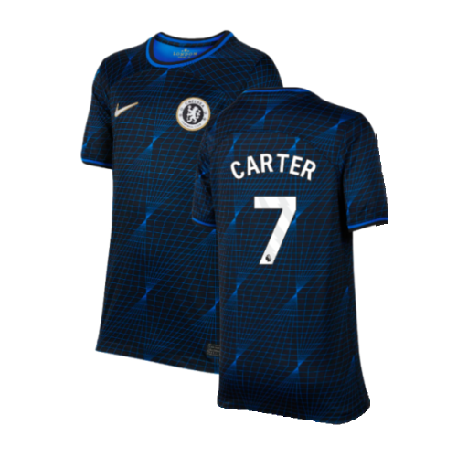 2023-2024 Chelsea Away Shirt (Kids) (Carter 7)