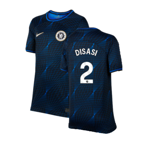 2023-2024 Chelsea Away Shirt (Kids) (Disasi 2)