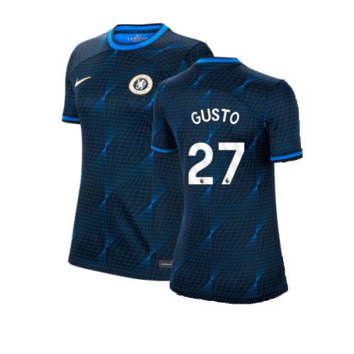 2023-2024 Chelsea Away Shirt (Womens) (Gusto 27)