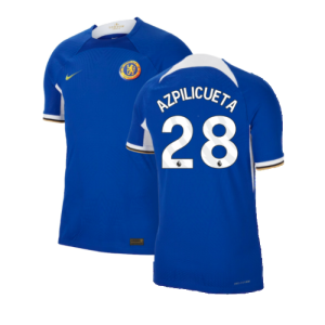 2023-2024 Chelsea Home Authentic Shirt (AZPILICUETA 28)