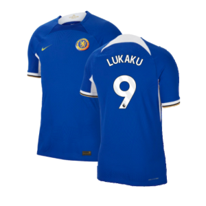 2023-2024 Chelsea Home Authentic Shirt (LUKAKU 9)