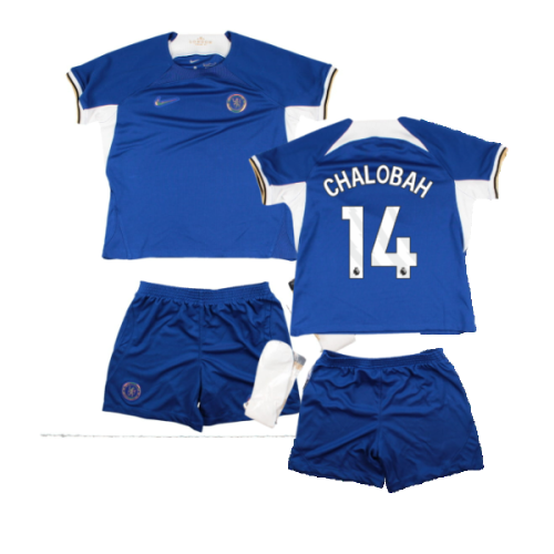 2023-2024 Chelsea Home Little Boys Mini Kit (Chalobah 14)