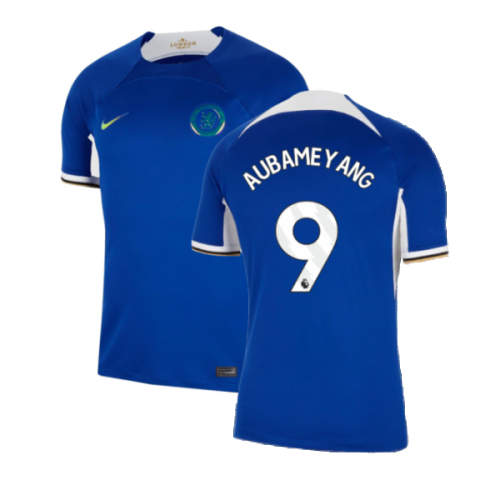 2023-2024 Chelsea Home Shirt (AUBAMEYANG 9)