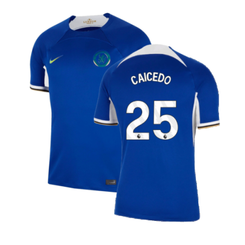 2023-2024 Chelsea Home Shirt (Caicedo 25)