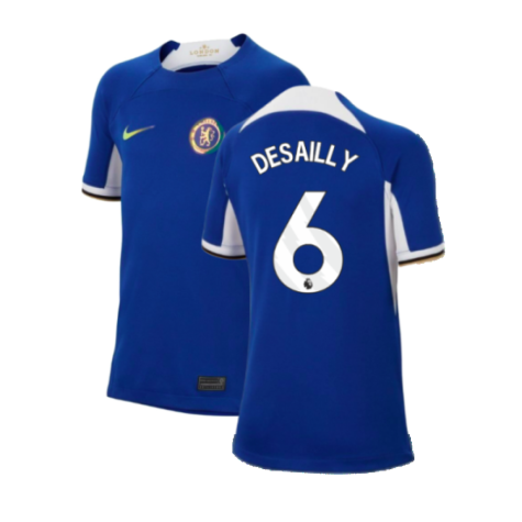 2023-2024 Chelsea Home Shirt (Kids) (DESAILLY 6)