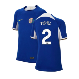 2023-2024 Chelsea Home Shirt (Kids) (Fishel 2)