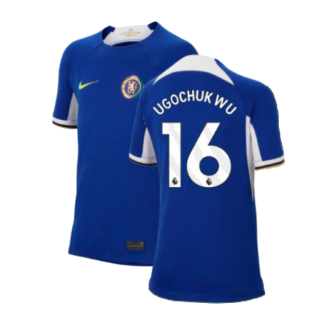 2023-2024 Chelsea Home Shirt (Kids) (Ugochukwu 16)