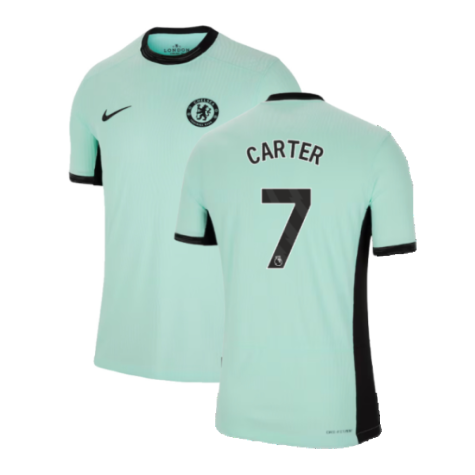 2023-2024 Chelsea Third Authentic Shirt (Carter 7)