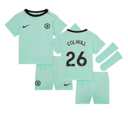 2023-2024 Chelsea Third Baby Kit (Colwill 26)