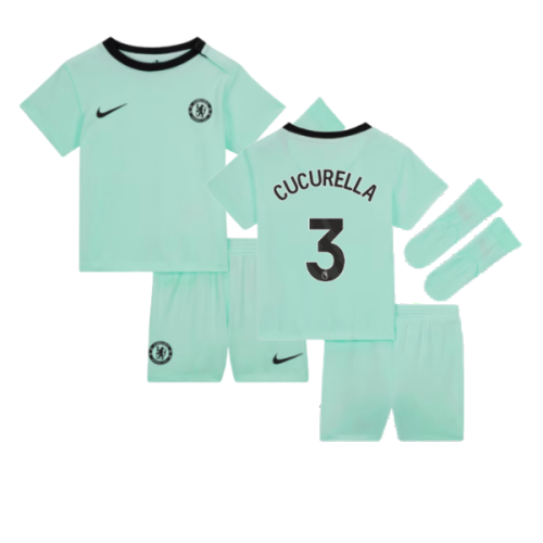 2023-2024 Chelsea Third Baby Kit (Cucurella 3)