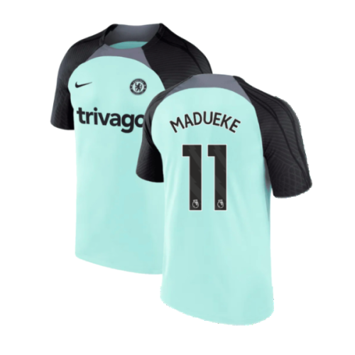 2023-2024 Chelsea Training Shirt (Mint Foam) - Kids (MADUEKE 11)