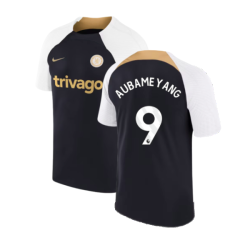 2023-2024 Chelsea Training Shirt (Pitch Blue) (AUBAMEYANG 9)