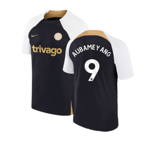 2023-2024 Chelsea Training Shirt (Pitch Blue) - Kids (AUBAMEYANG 9)