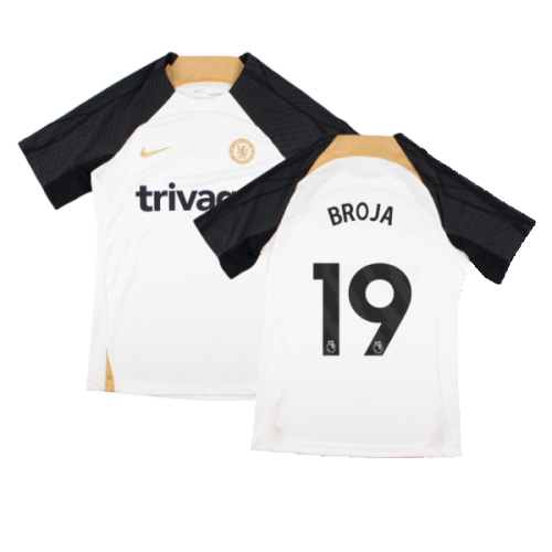 2023-2024 Chelsea Training Shirt (White) - Kids (Broja 19)