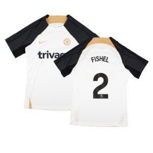 2023-2024 Chelsea Training Shirt (White) - Kids (Fishel 2) 2023-2024 Chelsea Training Shirt (White) - Kids (Fishel 2)