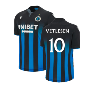 2023-2024 Club Bruuge Authentic Home Shirt (VETLESEN 10)