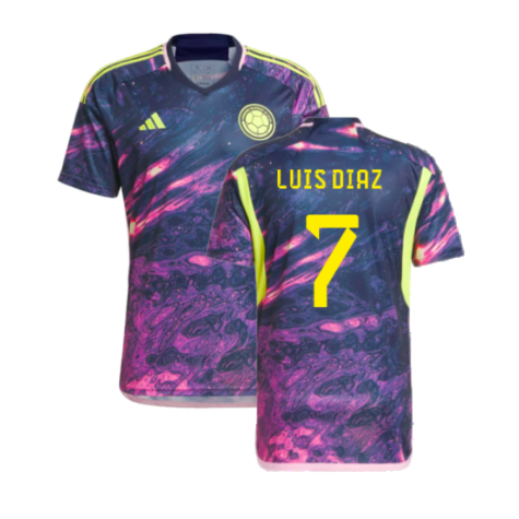 2023-2024 Colombia Away Shirt (LUIS DIAZ 7)