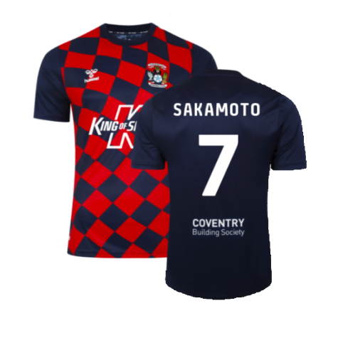 2023-2024 Coventry City Away Shirt (Sakamoto 7)