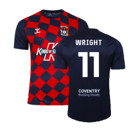 2023-2024 Coventry City Away Shirt (Wright 11)