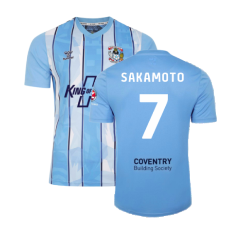 2023-2024 Coventry City Home Shirt (Sakamoto 7)