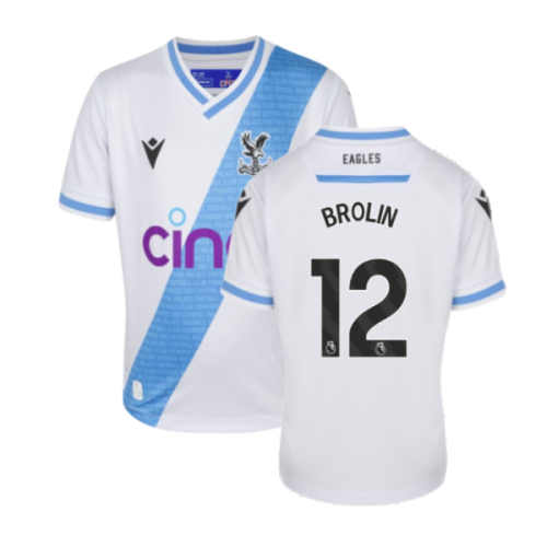 2023-2024 Crystal Palace Away Shirt (Kids) (BROLIN 12)