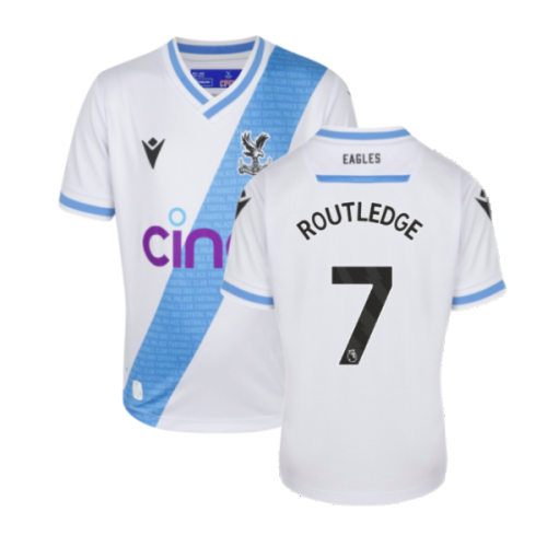 2023-2024 Crystal Palace Away Shirt (Kids) (ROUTLEDGE 7)