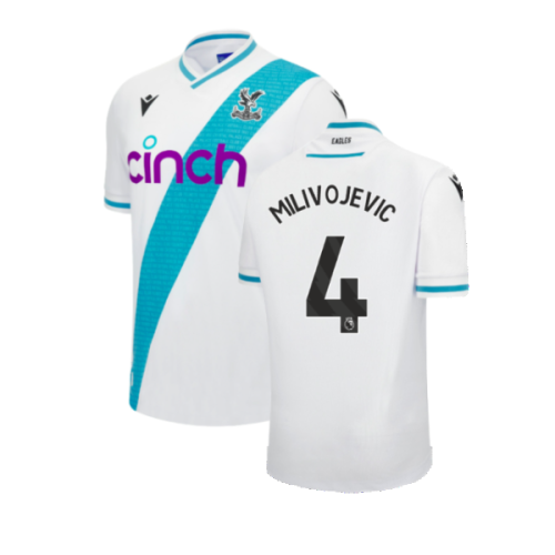 2023-2024 Crystal Palace Away Shirt (MILIVOJEVIC 4)