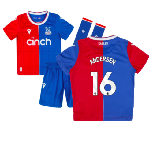 2023-2024 Crystal Palace Home Mini Kit (ANDERSEN 16)