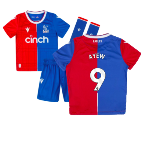 2023-2024 Crystal Palace Home Mini Kit (AYEW 9)