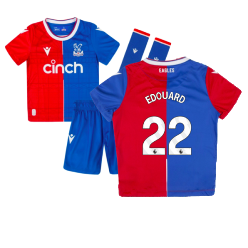 2023-2024 Crystal Palace Home Mini Kit (EDOUARD 22)