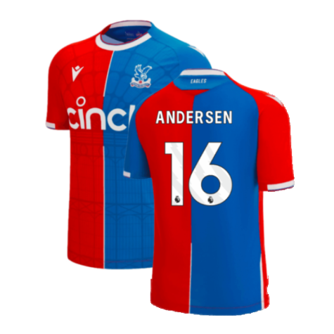 2023-2024 Crystal Palace Home Shirt (ANDERSEN 16)