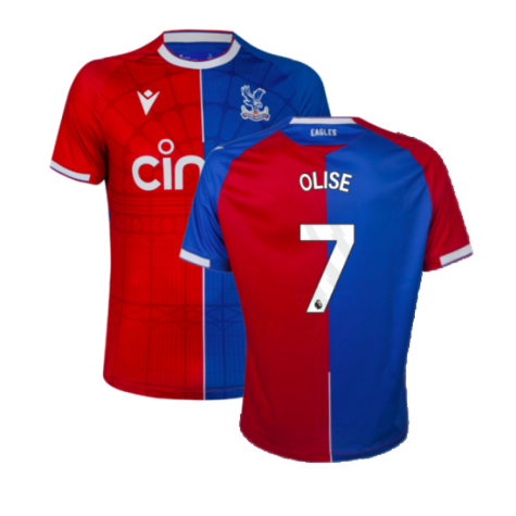 2023-2024 Crystal Palace Home Shirt (Kids) (OLISE 7)