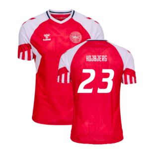 2023-2024 Denmark Home Shirt (Hojbjerg 23)