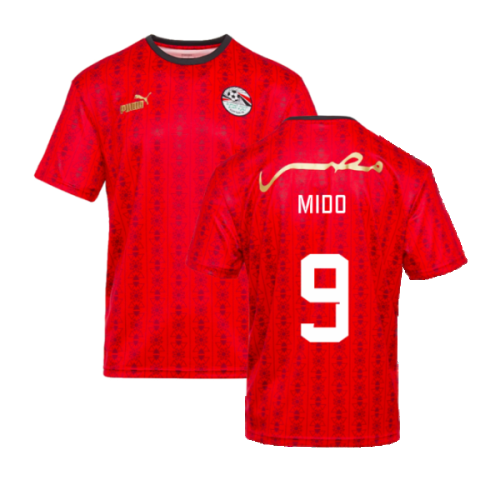 2023-2024 Egypt FtblCulture Jersey (Red) (MIDO 9)