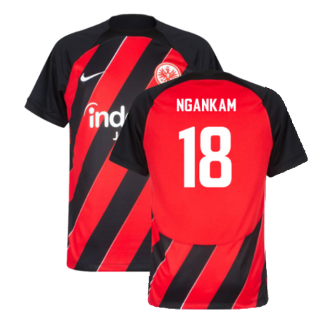 2023-2024 Eintracht Frankfurt Home Shirt (NGANKAM 18)