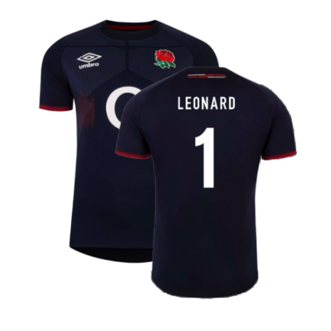 2023-2024 England Alternate Rugby Shirt (Kids) (Leonard 1)